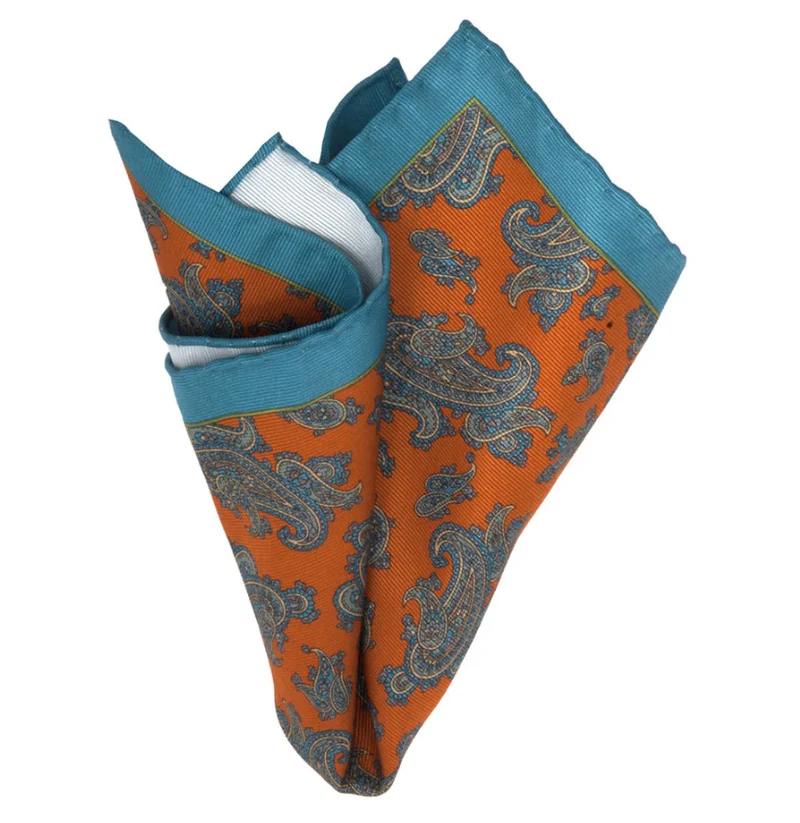 Mogador-Einstecktuch mit Paisley-Muster