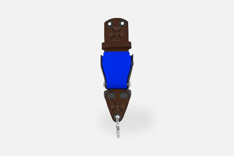 SCHLÜSSELHALTER (WAND) MIXED - DARKBROWN/BLAU/SCHWARZ