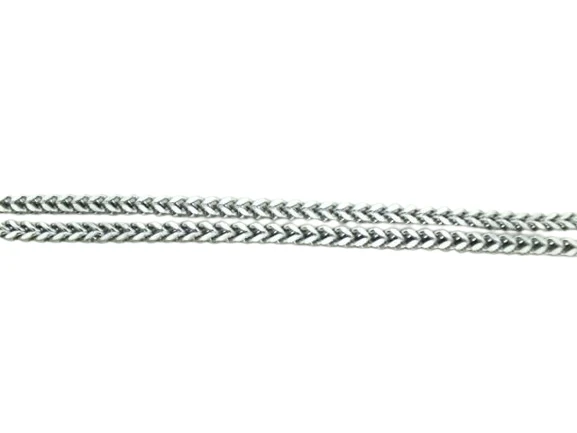 "Silver Viper Set" Edelstahl Schmuckset – Kette & Armband, 60 cm / 21,5 cm