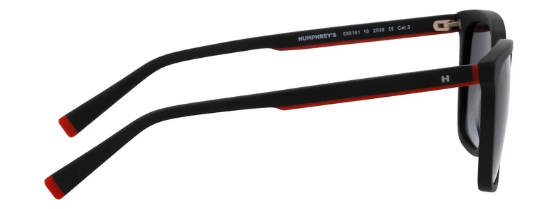 Sonnenbrille Azetat HU Rot 56X18X140