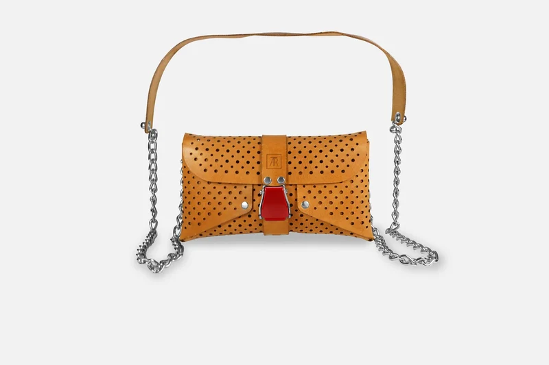 MINI BAG TOSCANA SAND/ROT