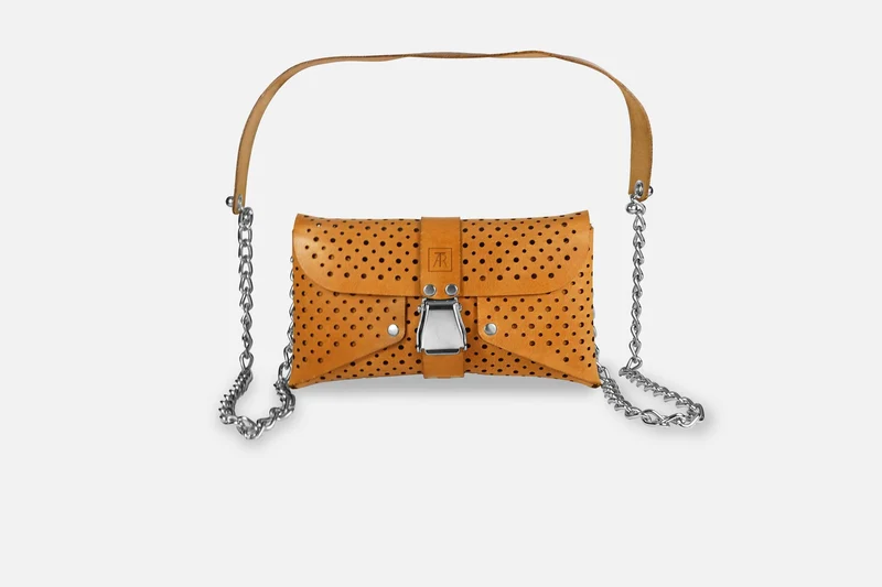 MINI BAG TOSCANA SAND/SILBER GLÄNZEND