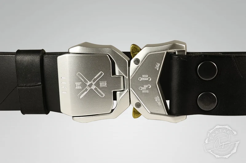 GÜRTEL TARTAR X - ZENITH BLACK/SILBER