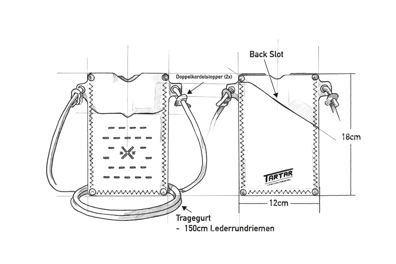 SIDE BAG KASTANIE