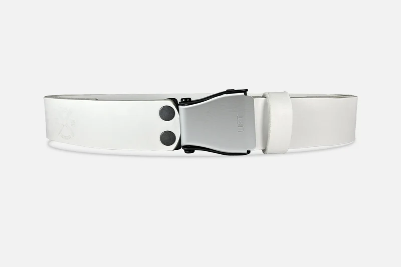 GÜRTEL STANDARD WEIß/MIXED SILBER