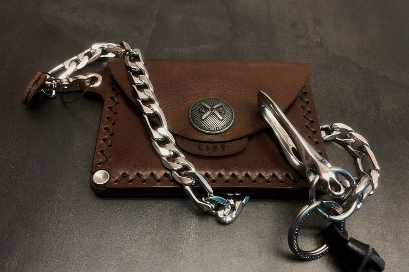 WALLET + CHAIN BUNDLE / KASTANIE