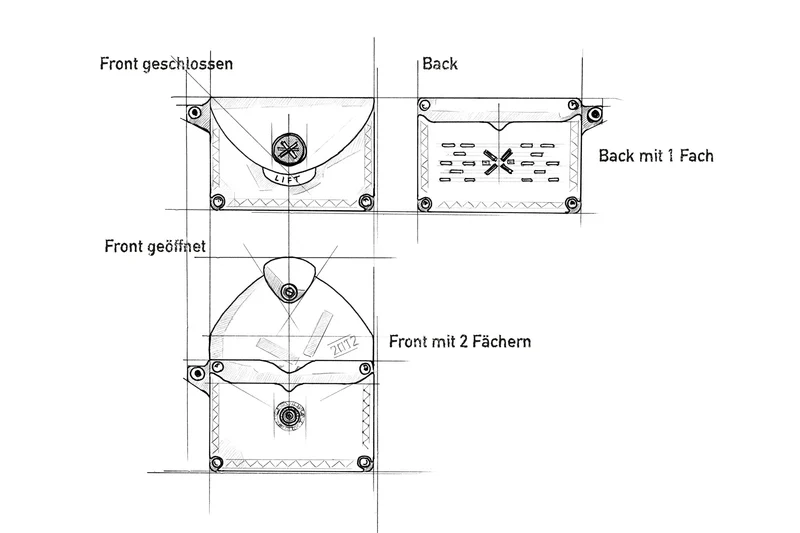 WALLET + CHAIN BUNDLE / KASTANIE