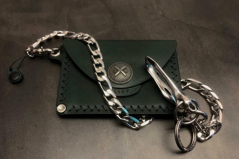 WALLET + CHAIN BUNDLE / FOREST