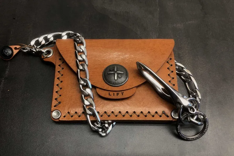 WALLET CHAIN 'SNAKE' / EDELSTAHL