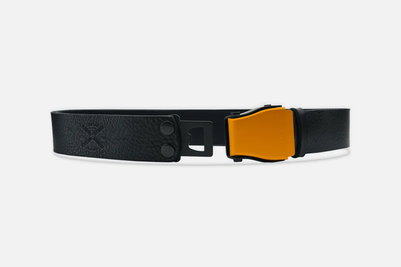 GÜRTEL STANDARD SCHWARZ/MIXED ORANGEGOLD