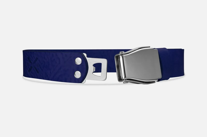 GÜRTEL BIG XL ROYAL BLUE/EDELSTAHL