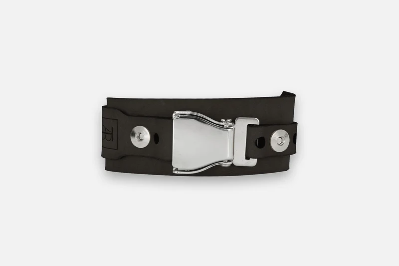 ARMBAND TOSCANA BLACK/SILBER