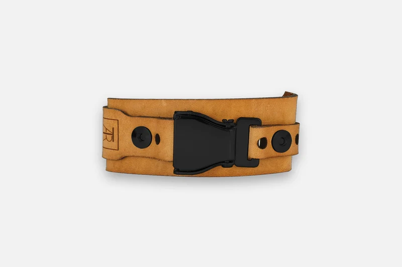 ARMBAND TOSCANA SAND/SCHWARZ