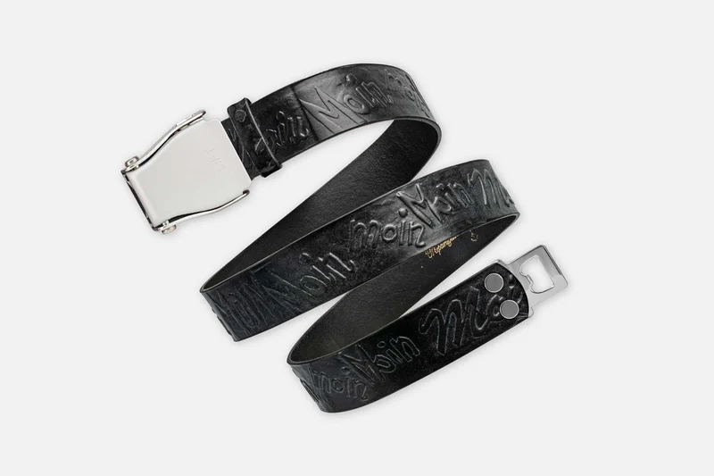 MOIN-GÜRTEL SCHWARZ/SILBER