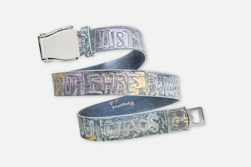 CHAOS-GÜRTEL MULTICOLOR/SILBER