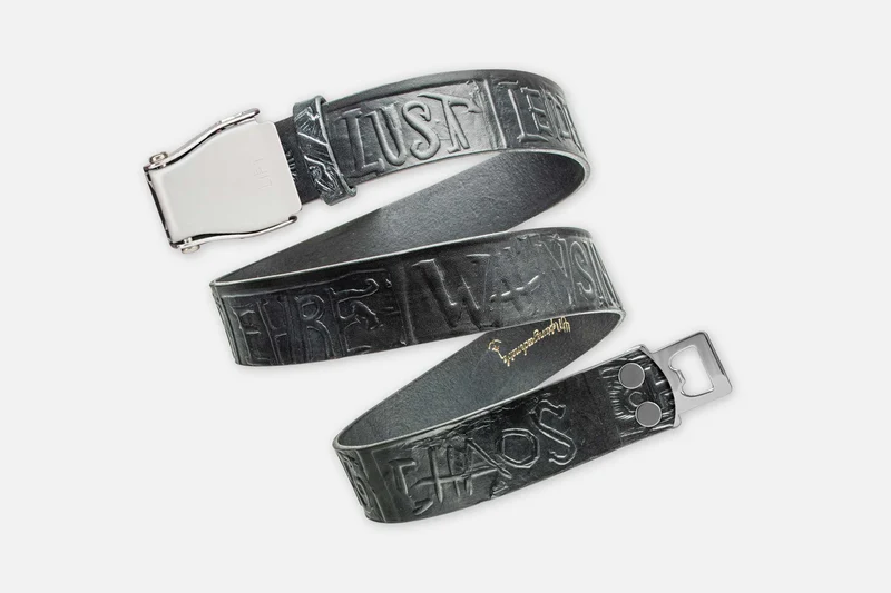 CHAOS-GÜRTEL SCHWARZ/SILBER