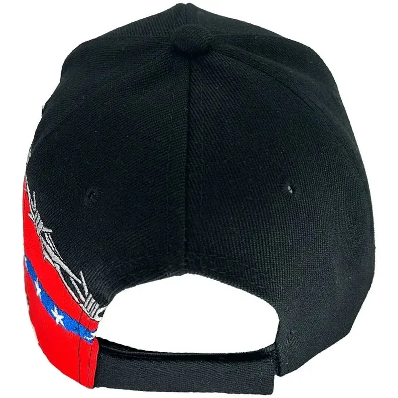 Baseballcap Cap mit Schirm schwarz Rebel