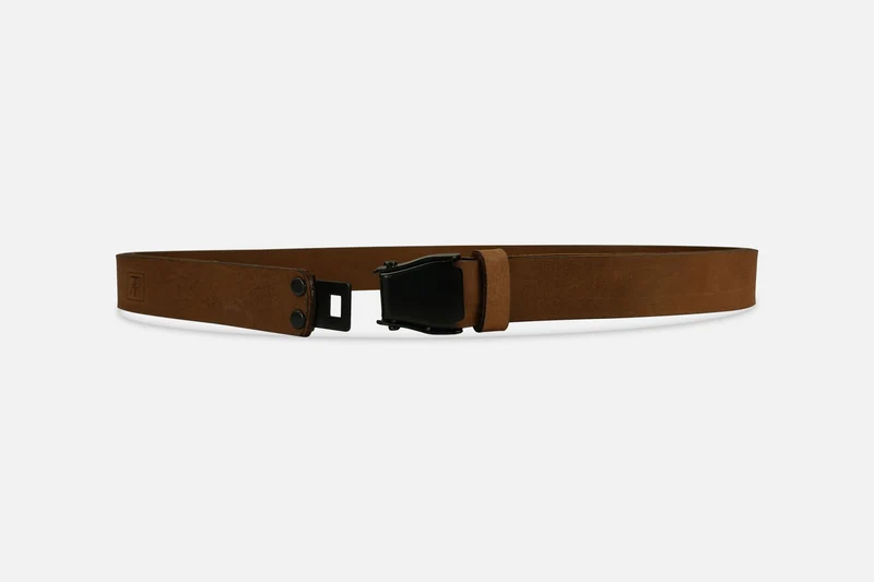 GÜRTEL SMALL NUBUK BRAUN/SCHWARZ