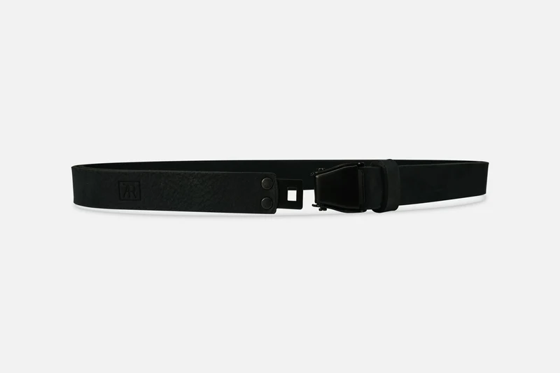 GÜRTEL SMALL NUBUK BLACK/SCHWARZ