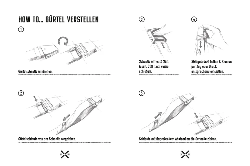 ANKER-GÜRTEL SCHWARZ/SILBER