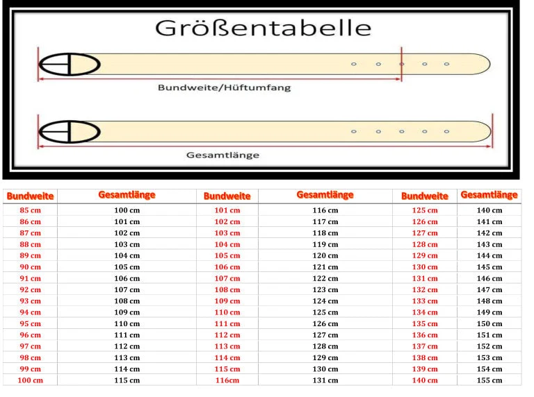 Ledergürtel 5 cm breit für breite Schlaufen, verschiedene Farben, mehr Auswahl