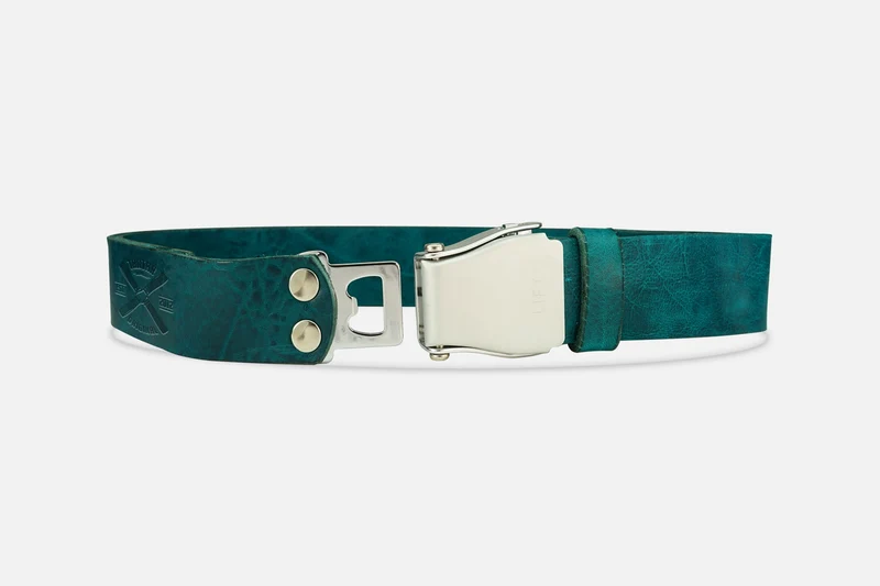 GÜRTEL BIG JADE/SILBER