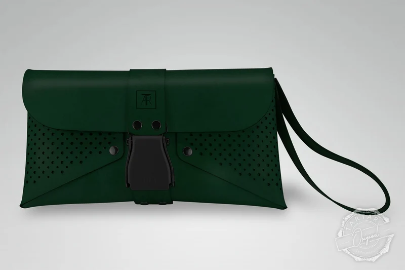 HANDTASCHE TOSCANA FOREST/SCHWARZ