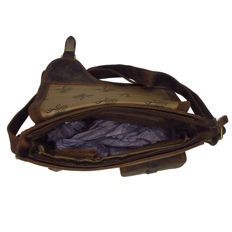 Tasche aus Büffelleder