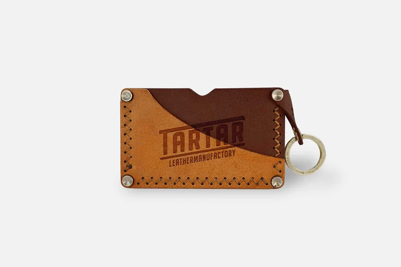 CARDHOLDER SAND/KASTANIE