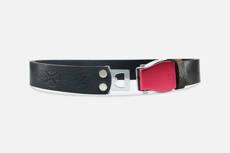 GÜRTEL STANDARD DARKBROWN/ROSÉ