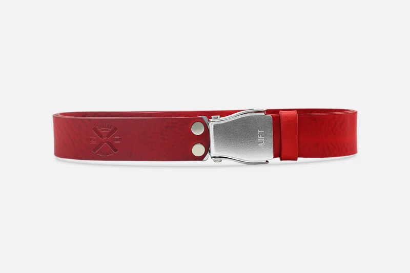 GÜRTEL STANDARD RUBIN/ROH SILBER