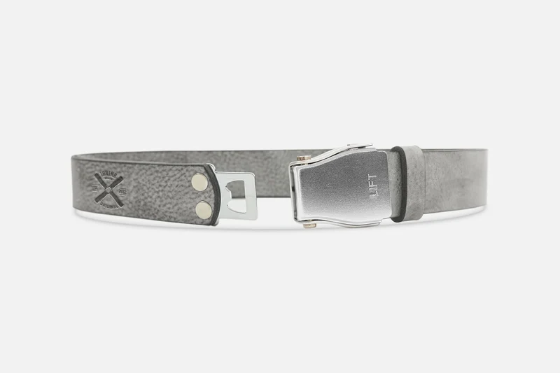 GÜRTEL STANDARD MOON/ROH SILBER