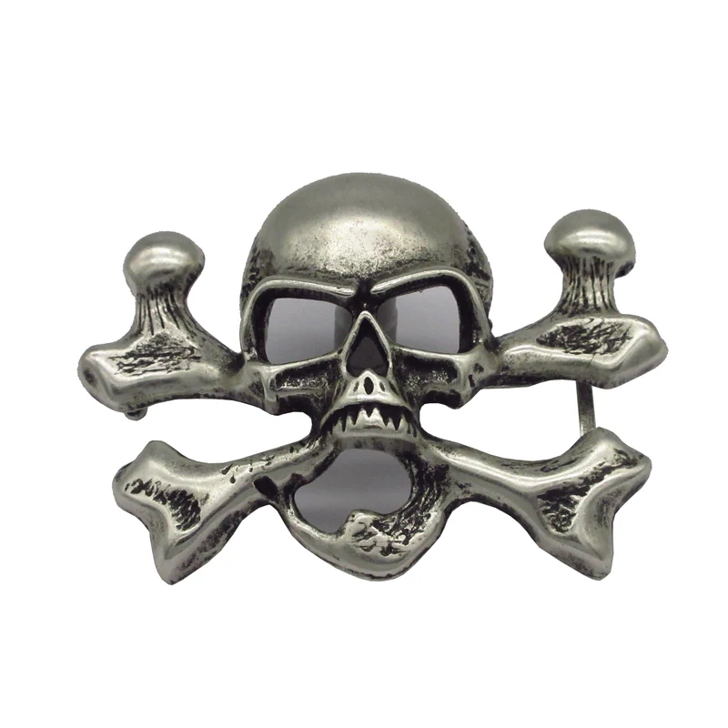 Gürtelschließe Gürtelschnalle Schnalle Buckle grau Silber für 4 cm breiten Gürtel