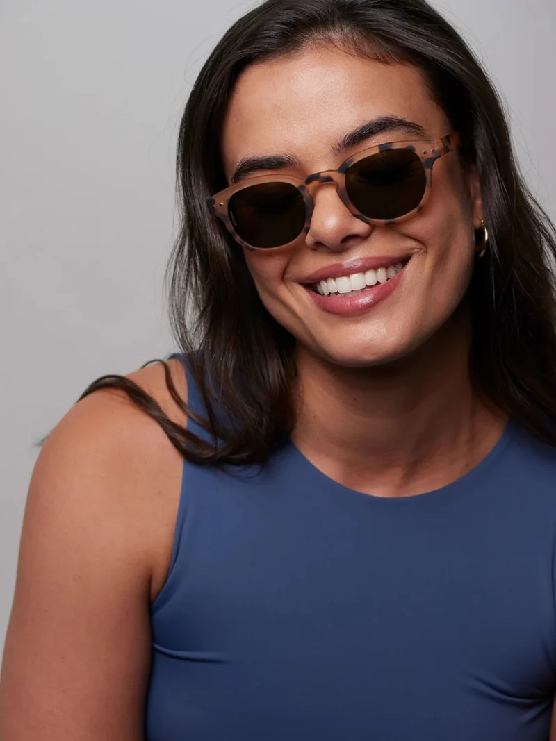 Somnnenbrille #C Light Tortoise Polarisiert