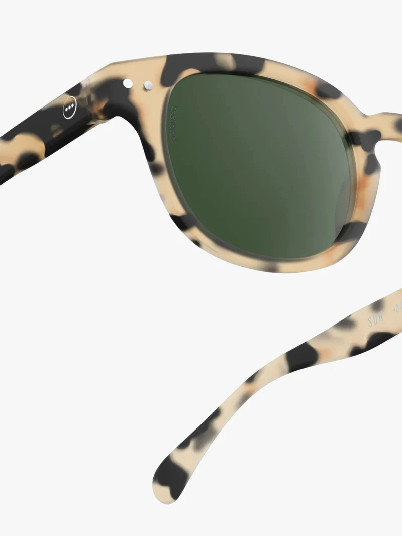 Somnnenbrille #C Light Tortoise Polarisiert