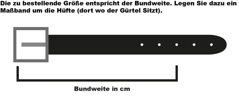 Ledergürtel 4 cm breit bordeaux rot Rindsleder