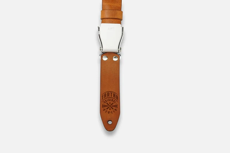 GITARRENGURT COGNAC LIGHT/SILBER