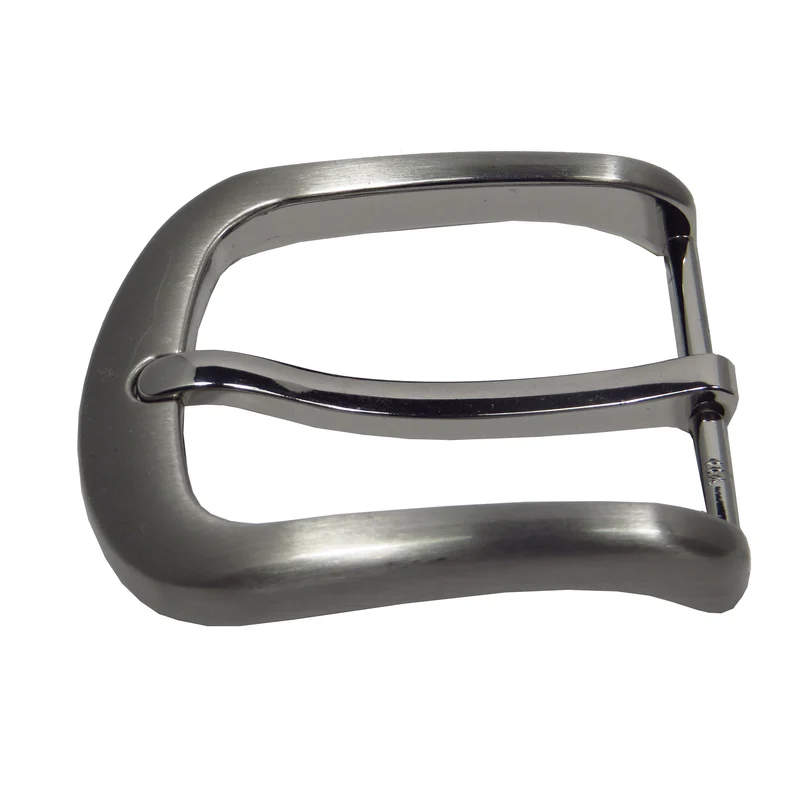 Gürtelschließe Gürtelschnalle Schnalle grau Silber für 4 cm breiten Gürtel
