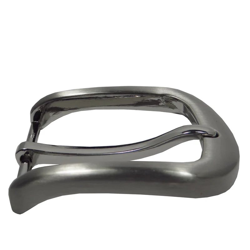 Gürtelschließe Gürtelschnalle Schnalle grau Silber für 4 cm breiten Gürtel