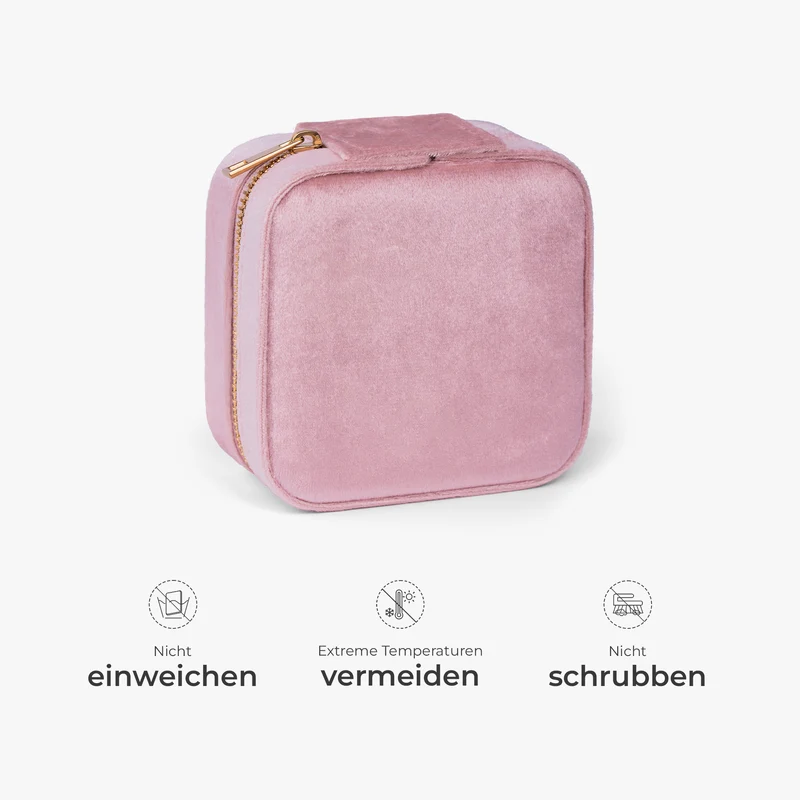 Name + Blume - Personalisierte Geschenke Für Frauen | Schmuckkästchen Samt