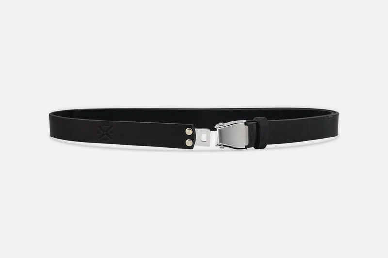 GÜRTEL SMALL BLACK/SILBER MATT
