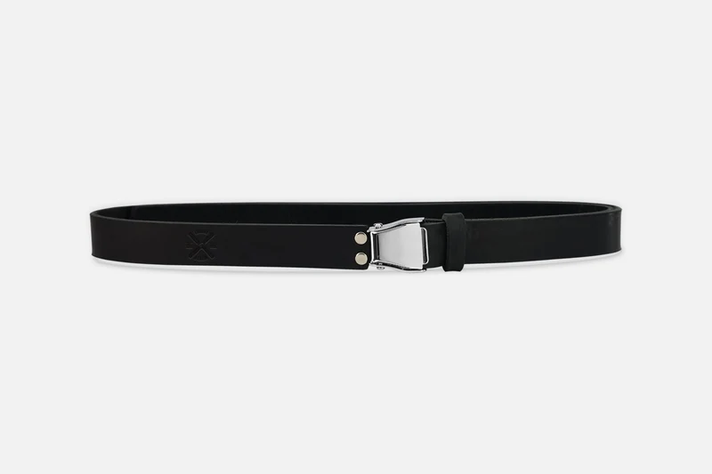 GÜRTEL SMALL BLACK/SILBER GLÄNZEND