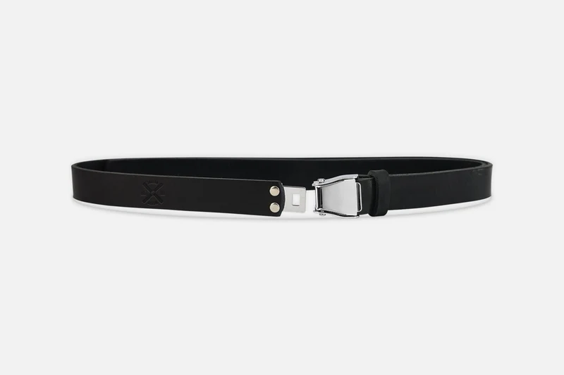 GÜRTEL SMALL BLACK/SILBER GLÄNZEND