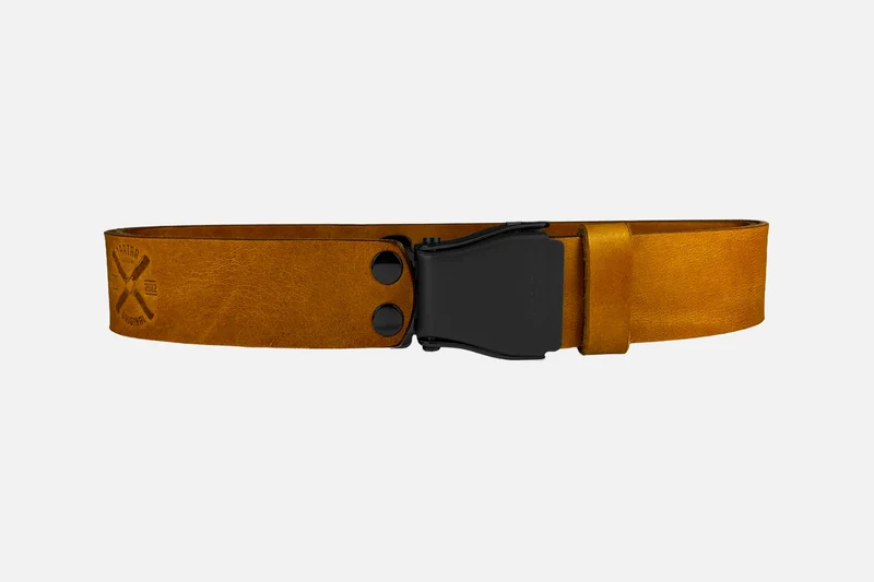 GÜRTEL BIG COGNAC/SCHWARZ