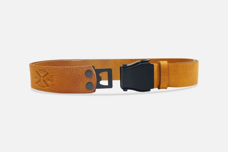 GÜRTEL BIG COGNAC LIGHT/SCHWARZ