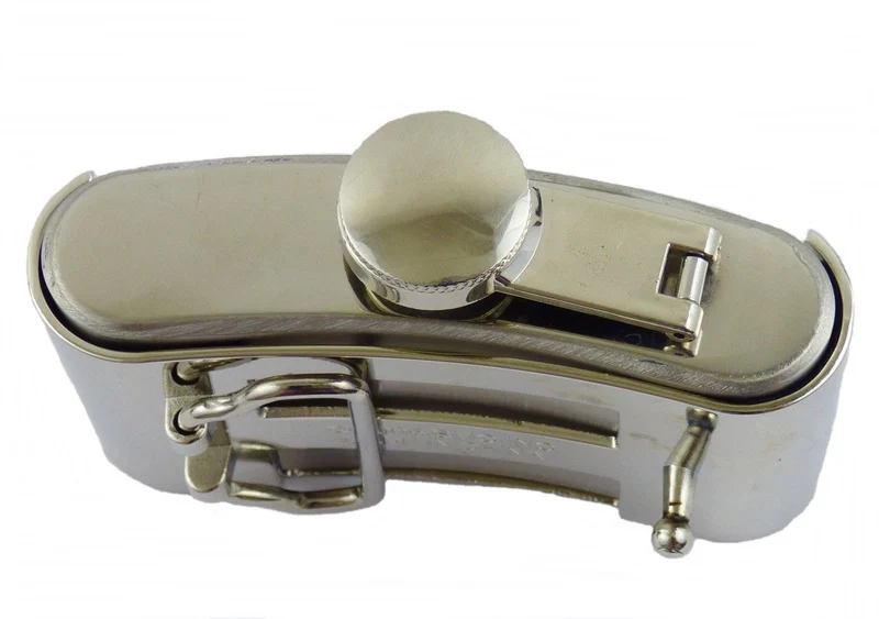 Gürtelschnalle Buckle Gürtelschliesse mit Trinkflasche Flachmann 88 ml Gürtel