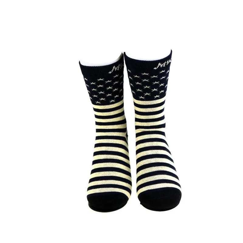 Strümpfe Socken Söckchen Flagge USA Stars & Stripes rot oder blau