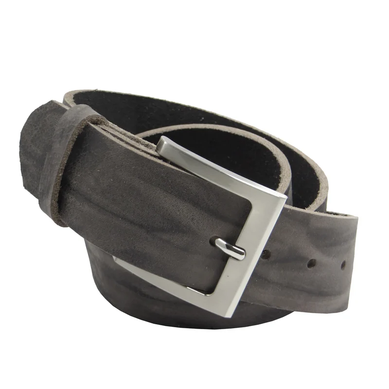Ledergürtel aus Büffelleder 4 cm breit