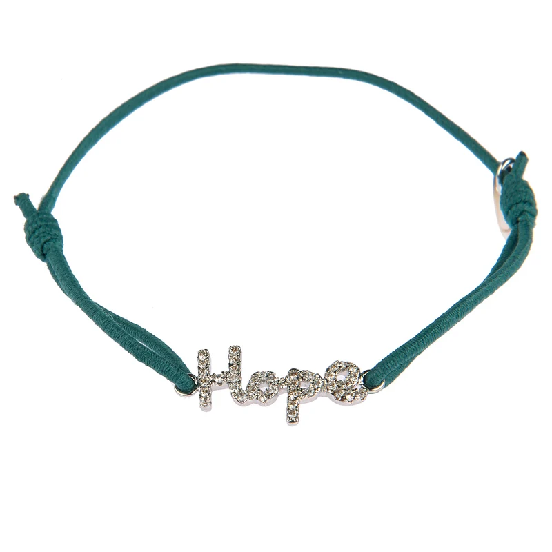 lua accessories Armband Hope in Grün