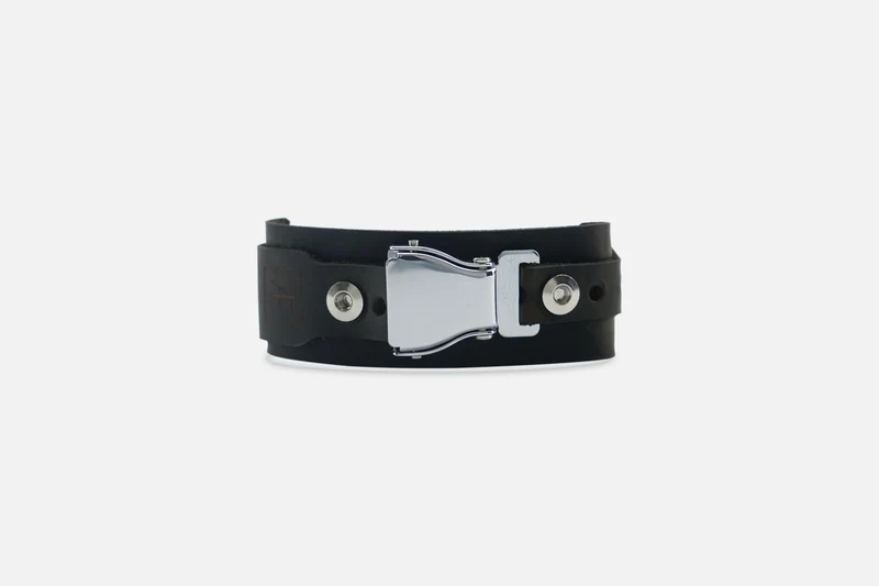 ARMBAND VINTAGE GRAPHIT/SILBER